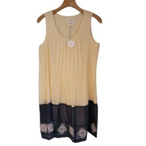 NWT Frenchic Girls Dress Size‎ L Silk Cotton Lined Sleeveless Feminine NEW